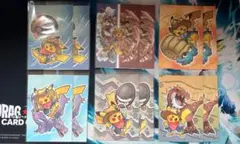 【限定】ポケモン博物館 ポストカード全6種コンプリート　ポケモン 各2枚ずつ