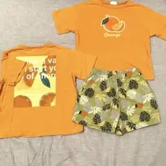 お値下げ！ブリーズ　購入　フルーツトロピカル　Tシャツ ショートパンツ３点セット