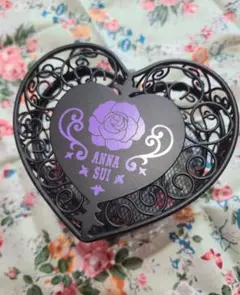 ANNA SUI ハート型トレイ 蓋付き　小物入れ