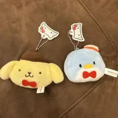 ポムポムプリン　タキシードサム　キーホルダー