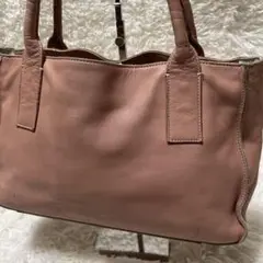 マーガレットハウエル　トートバッグ　ハンドバッグ　レザー　肩掛け可能