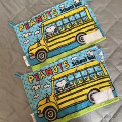 PEANUTS スヌーピー 雑巾2枚セット