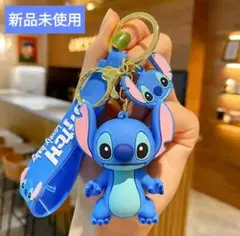 スティッチ マスコット ストラップ付き キーホルダー 新品未使用