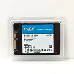 4★動作良好・フォーマット済★CRUCIAL 240GB SSD★20858時間