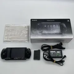 【美品】ソニー SONY PSP2000 ブラック 箱 付属品多数 プレステ