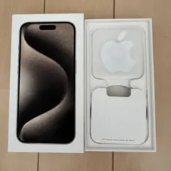 箱　のみ　Apple iPhone 15 Pro natural 128gb