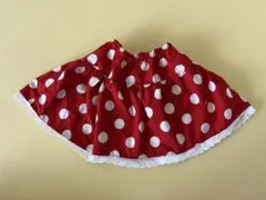 ミニー　スカート　ハンドメイド品 90 ギャザーたっぷり！
