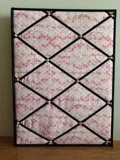 IKEA 花柄インテリアボード ファブリックボード