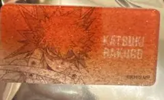 ヒロアカ　UA展　パールネームアクリルバッジ　爆豪勝己