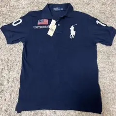 【新品未使用✨️】ポロラルフローレン 半袖 ポロシャツ ビッグポニー USA 星条