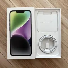 【iPhone 14空箱】純正充電ケーブル付き