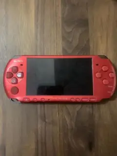 SONY PSP 本体 赤 動作確認済み