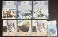 転生したらスライムだった件 色紙、ステッカー、チャームセット 一番くじ 転スラ