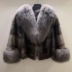 ミンク フォックス ファーコート
