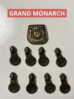 GRAND MONARCH ロゴとスライダーセット　銅製