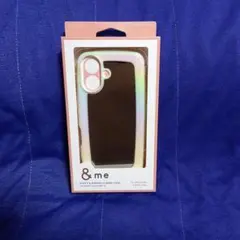 iPhone16用★背面ミラーハイブリットケース