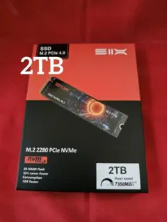 SIX X7400 2TB M.2 SSD PCIe4.0