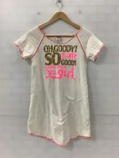 8.25◎A47P◎エックスガール◎チュニック◎文字プリント
