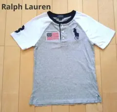 数回着用シンプルで可愛いPolo Ralph Lauren ラグランTシャツ M