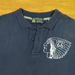 ROUTE66ゴルフ　メンズポロシャツ