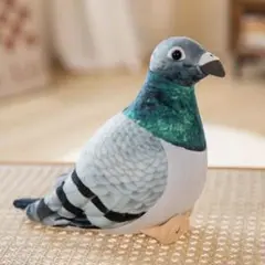 鳩のぬいぐるみ ハト 鳥 リアル 動物 癒し