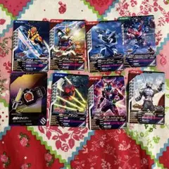 仮面ライダーゲーム　ガンバレジェンズカード8枚セット E