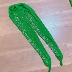 緑色 スパンコール付き ベリーダンス セットアップ