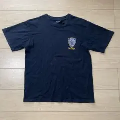 ニューヨーク市警察　Tシャツ　ネイビー　紺