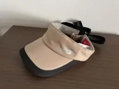 New Balance バイザー ベージュ/ブラック