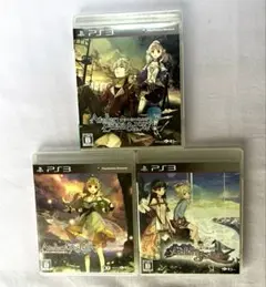アトリエシリーズ　ゲーム　黄昏三部作　PS3 アーシャ　フィリス　エスカ&ロジー