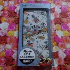 iPhone6 ／ iPhone6s ハードケース ミッキー＆フレンズ ホワイト