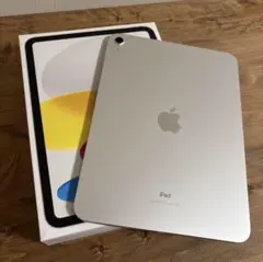 【美品】iPad第10世代 64GB シルバー　限定保証付き