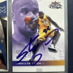 NBAレアカード　シャキールオニール　加工前の超レアカードシート　オマケ付き 値下げ！】シャキール・オニール NBA トレーディングカード 1996