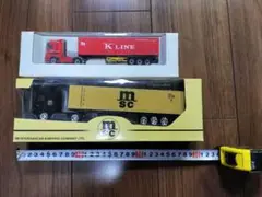 ★大幅値下げ　K-LINE　MSCコンテナトラックセット　メルセデス・ベンツ