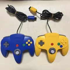 動作確認済 ニンテンドー64 コントローラー　2個セット