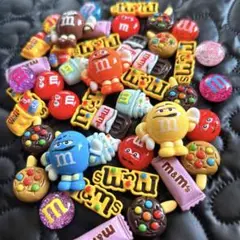 エムアンドエムズ　m&ms チョコ　デコパ　50個