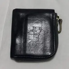 ビアベリーおじさん　フリスピ限定カラー　パープル　左利き用にオーダーしました。 Amazon | [BEERBELLY] 財布 二つ折り財布 ビアベリー SMALL