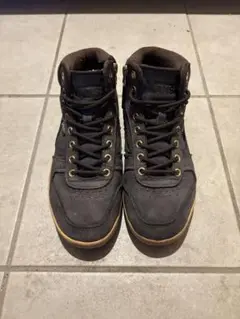 VANS 紺色 ハイカットスニーカー