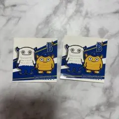 横浜DeNAベイスターズ　BART & CHAPY ステッカー