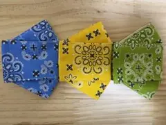 ハンドメイド　キッズインナーマスク　大臣