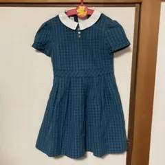 familiar ファミリア チェックワンピース