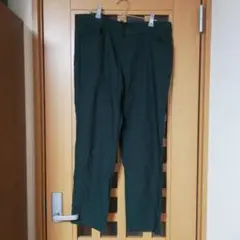3L ダークグリーン スキニーパンツ