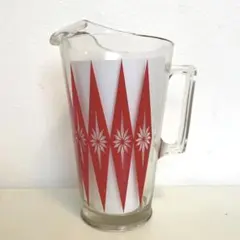 レア！50s vintage ピッチャー　ファイヤーキング　ダイヤ　ロカビリー
