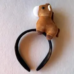 馬のぬいぐるみ付きヘアバンド　カチューシャ