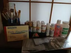 トールペイント用アクリル絵の具他
