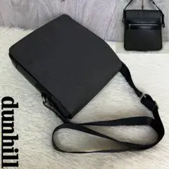 極美品♡人気♡縦長♡dunhill ダンヒル ロゴ総柄 ショルダーバッグ