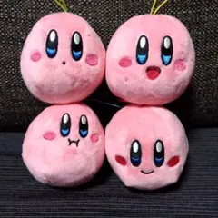 星のカービィ　フェイスマスコット4個