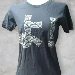 sideway レディース Tシャツ Fサイズ 青海波 模様 遊び心満載 131