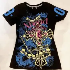 カラフルなドクロTシャツ