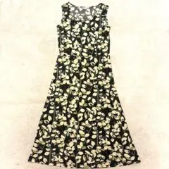 美品⭐️LAURA ASHLEY 花柄ノースリーブワンピース 近年モデル
